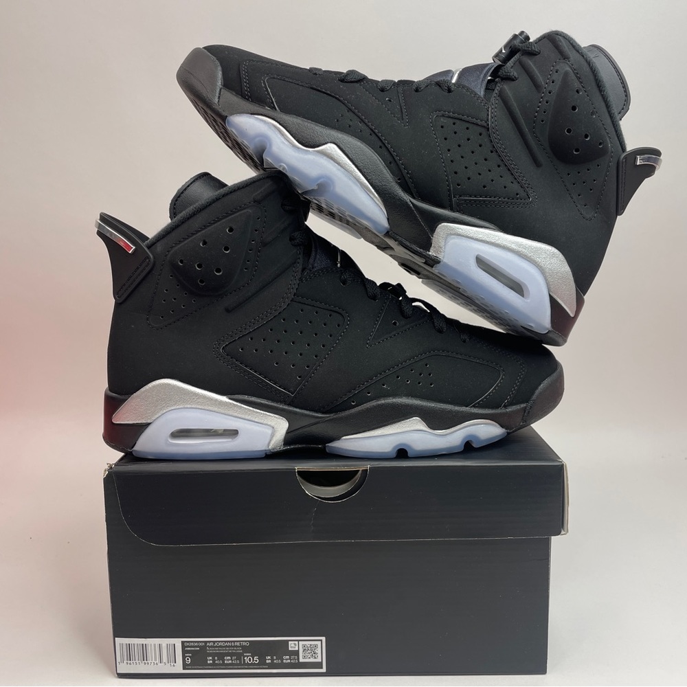 Nike Air Jordan 6 Retro “Chrome” 2023 - Picture 1 of 4